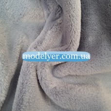 Ткань Мех исскуственный кролик (голубой)